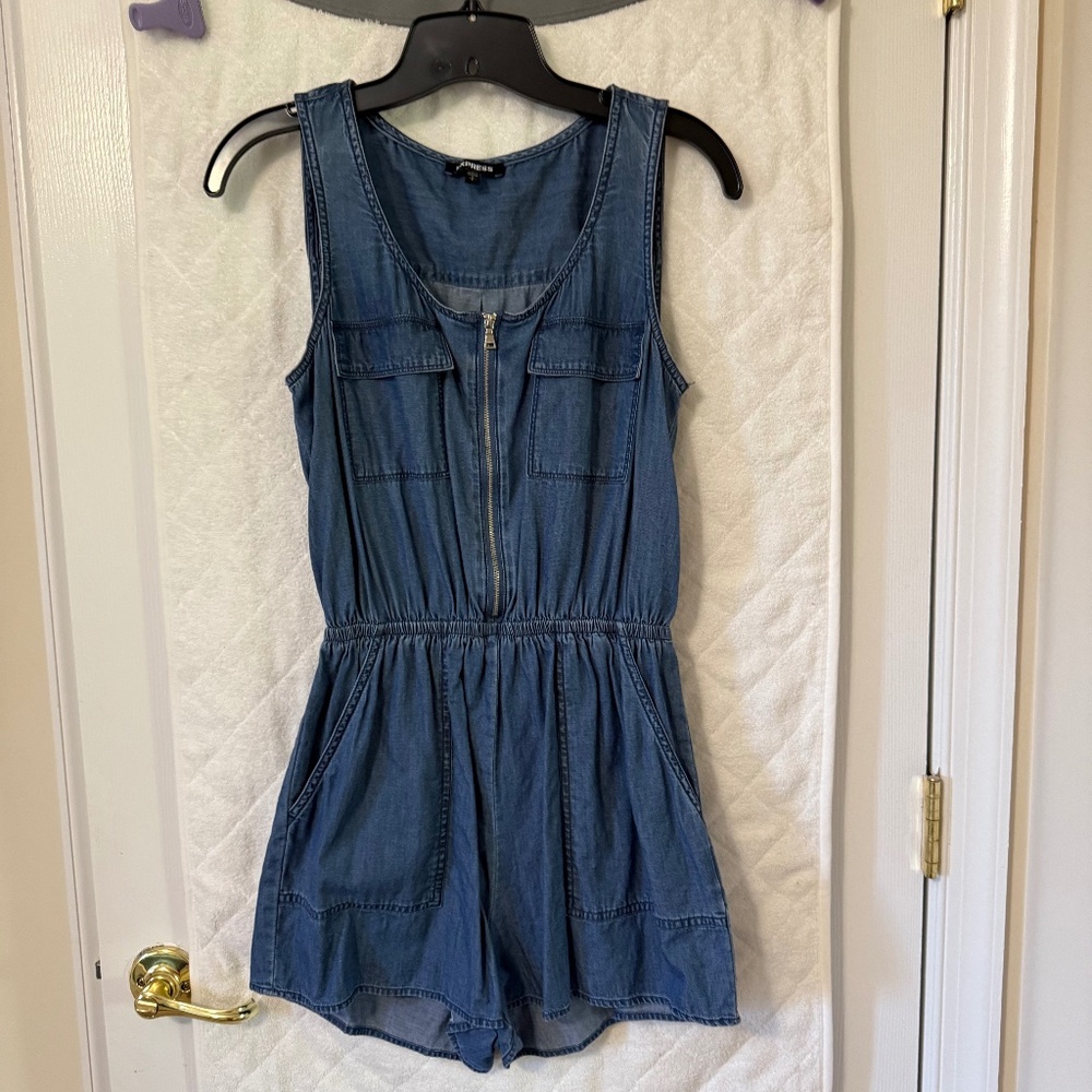 Express Denim Romper